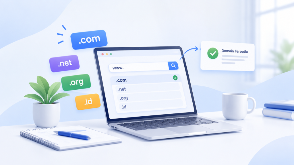 cara beli domain